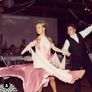 Pink ballroom dress/gown